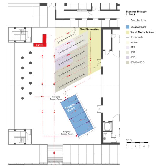 «Luzerner Terrasse» on the 2nd floor